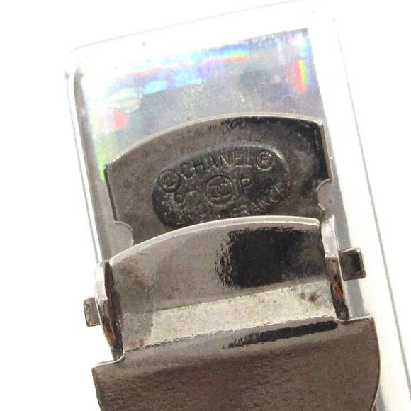 Chanel Hair Clip Hairpin Barrette Clear - Picture 4 of 4